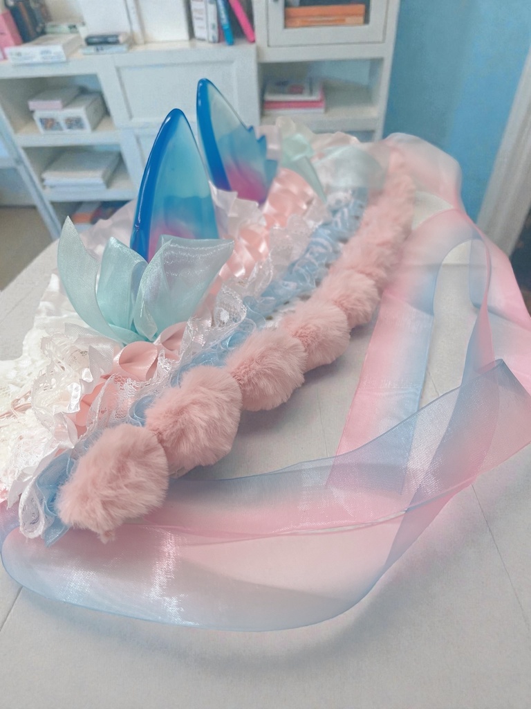 こんぺいとう猫のヘッドドレス