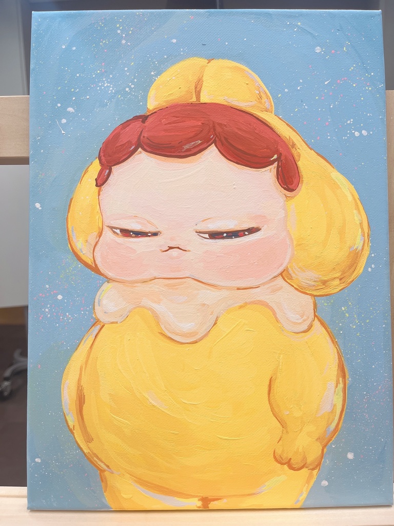 マンタベビー　肖像画