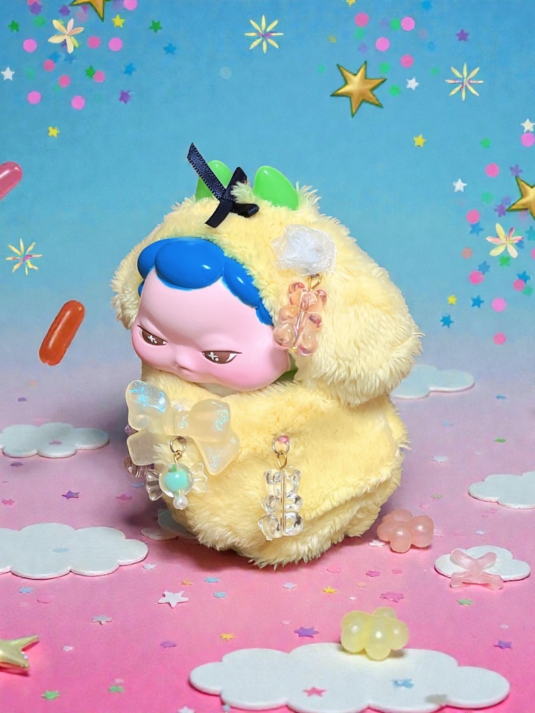 マンタベビーゆきんこイエロー蓄光