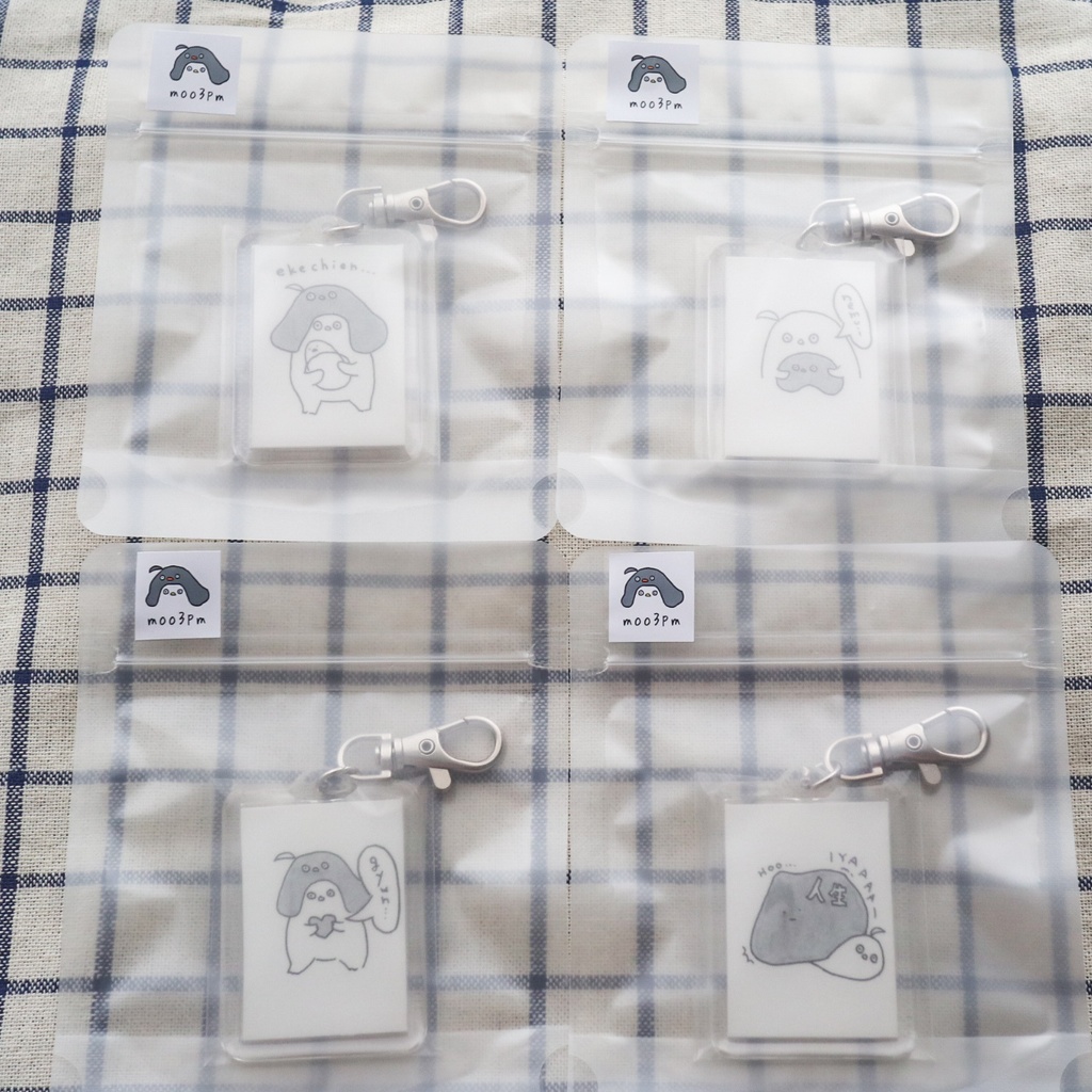 ミニ原画キーホルダー