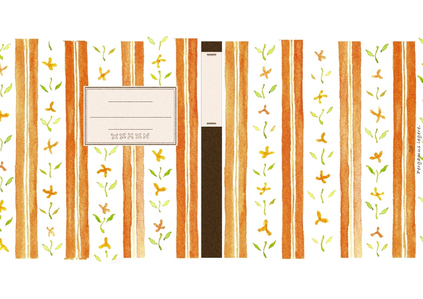 金木犀ブックカバー（文庫版・DL）