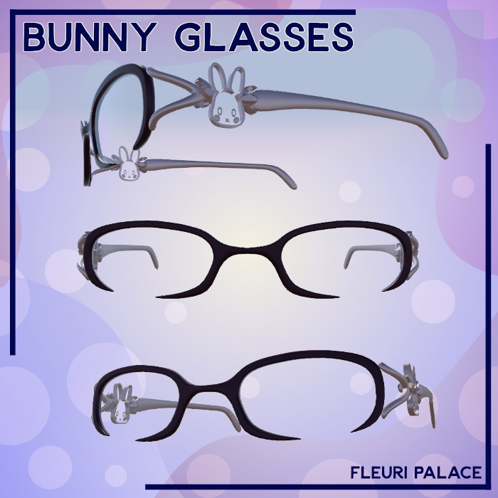 Bunny Glasses | ウサギメガネ| VRC