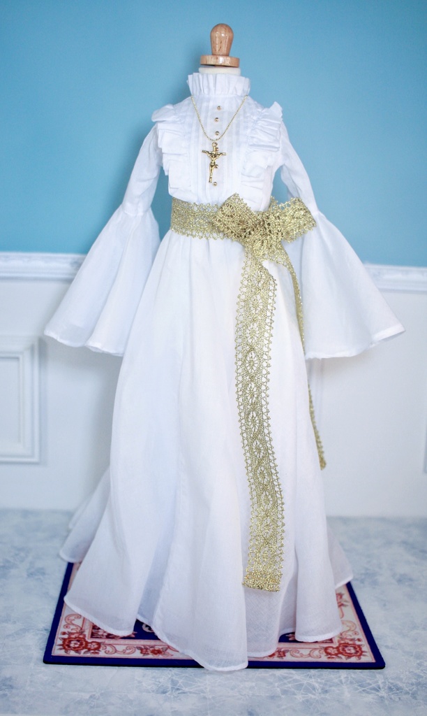 LUTS Model delf サイズ ロングワンピース ホワイト