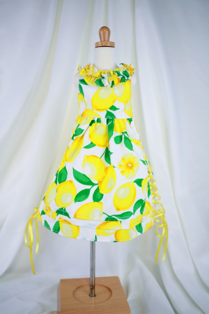 レモン柄オーバーワンピースSet【SDMサイズ】