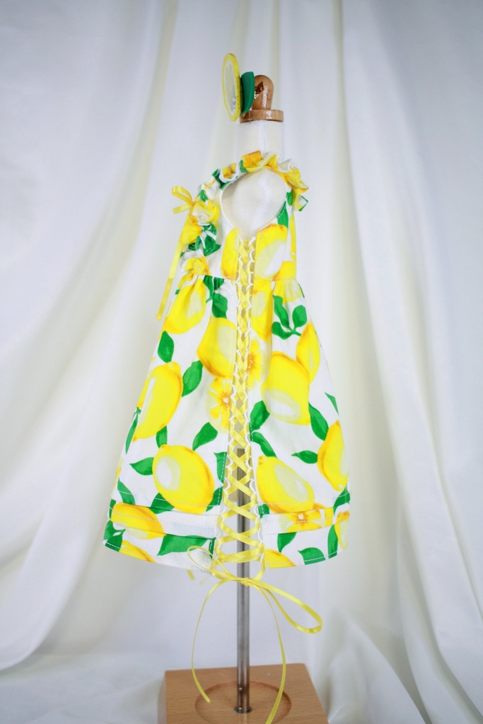 レモン柄オーバーワンピースSet【SDMサイズ】