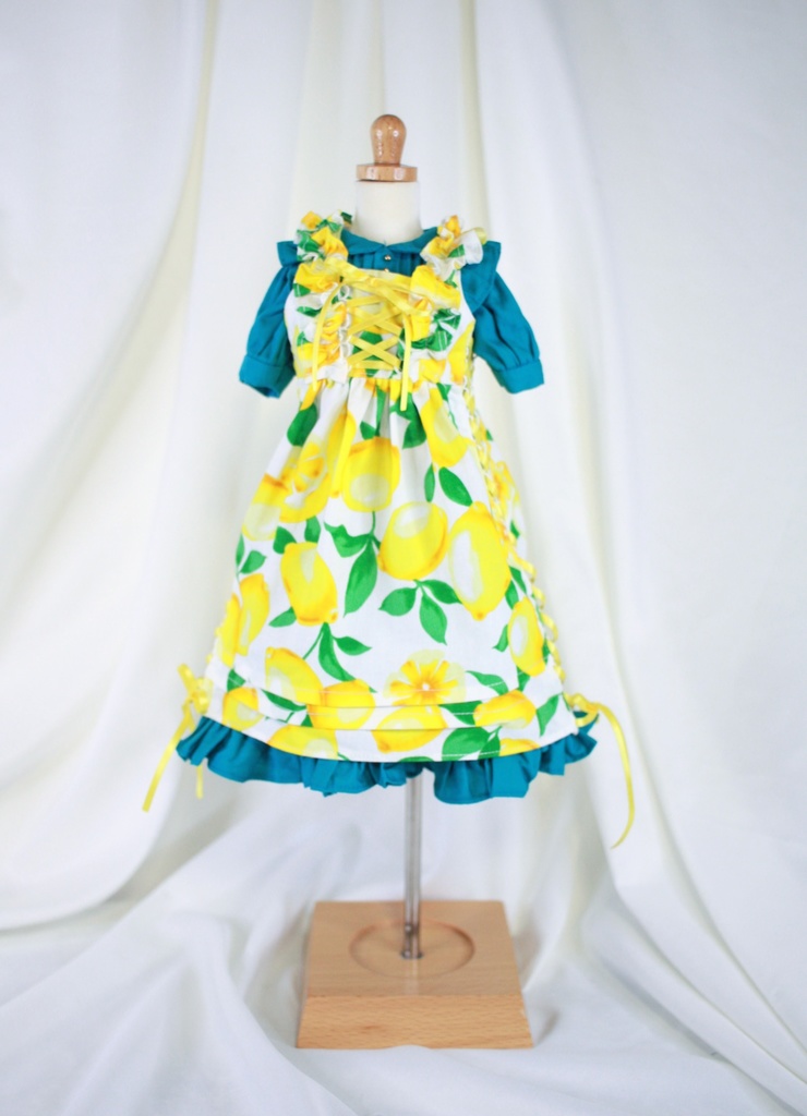 レモン柄オーバーワンピースSet【SDMサイズ】