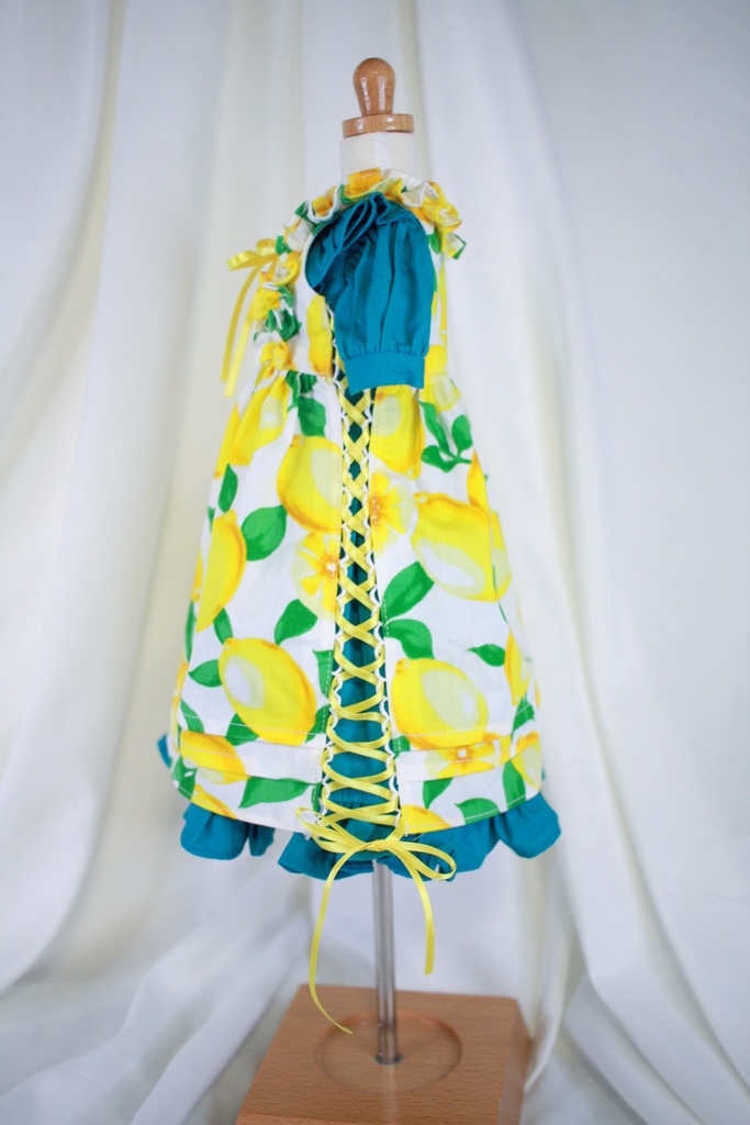 レモン柄オーバーワンピースSet【SDMサイズ】