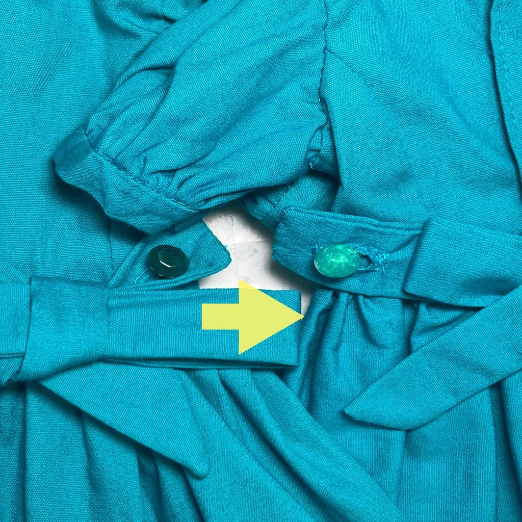 レモン柄オーバーワンピースSet【SDMサイズ】