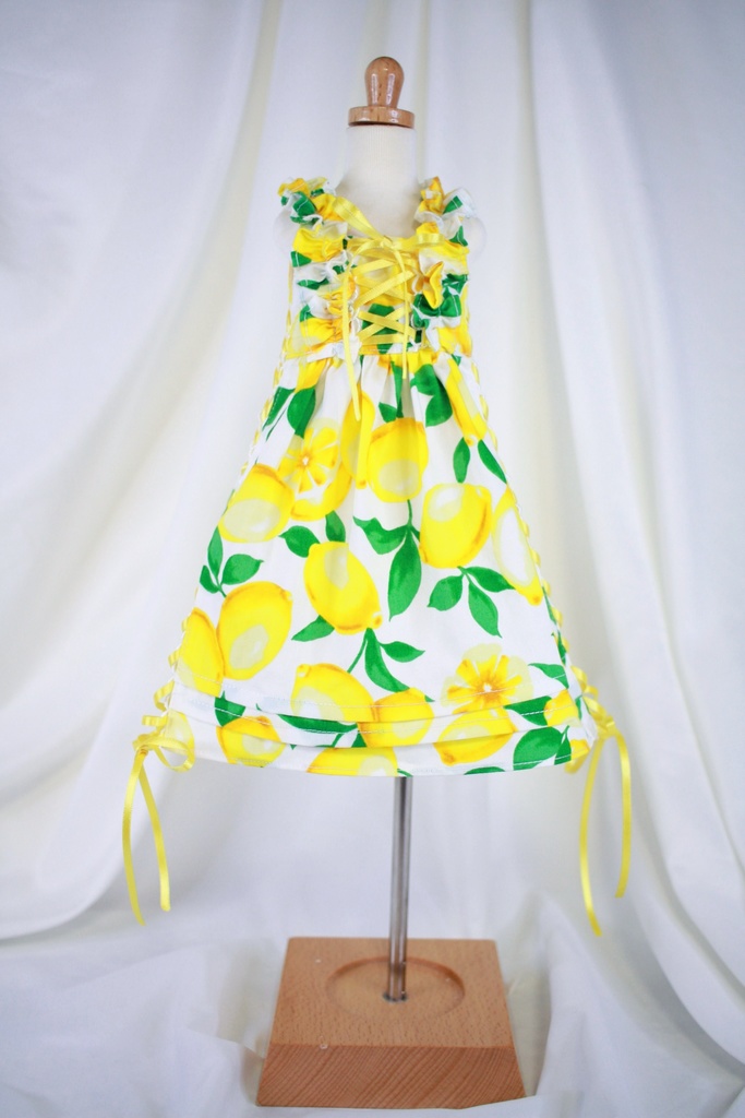 レモン柄オーバーワンピースSet【SDMサイズ】