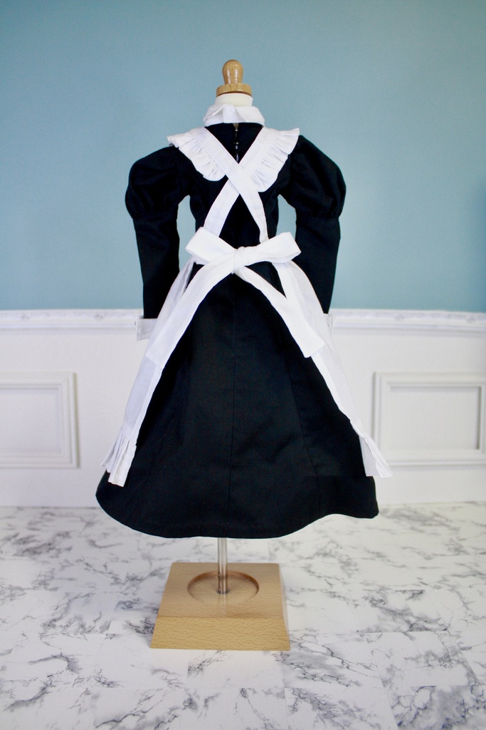 【メンズドール用】クラシカルメイドワンピース6点セット【LUTS MDF/KDF45 BOY】