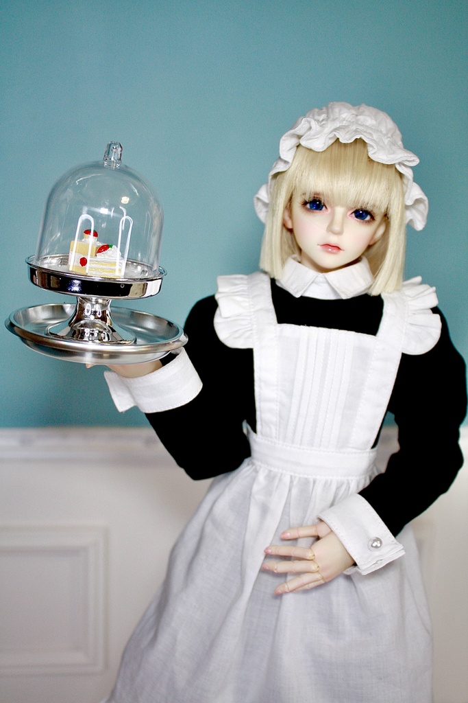 【メンズドール用】クラシカルメイドワンピース6点セット【LUTS MDF/KDF45 BOY】