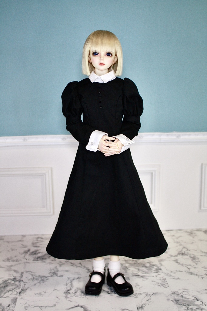 【メンズドール用】クラシカルメイドワンピース6点セット【LUTS MDF/KDF45 BOY】