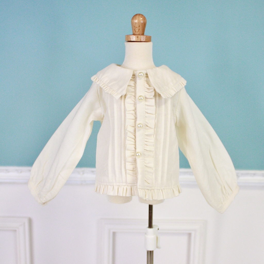 ビッグカラーフリルブラウス【LUTS MDF/KDF45 BOY】