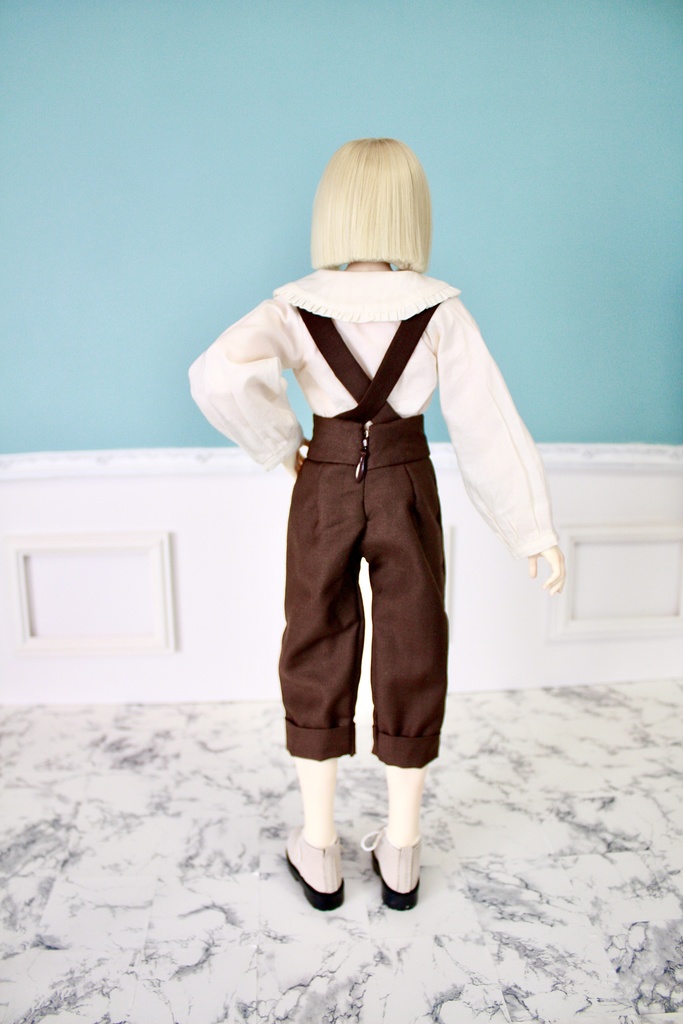 ハイウエストロールアップパンツ【MDF/KDF45 BOY】