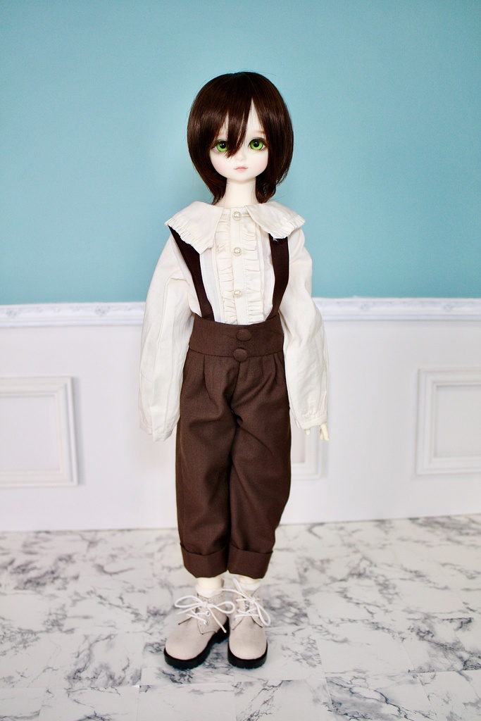 ハイウエストロールアップパンツ【MDF/KDF45 BOY】