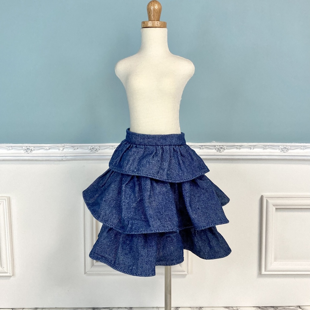 バックリボンフリルスカート【MSD/SDM】