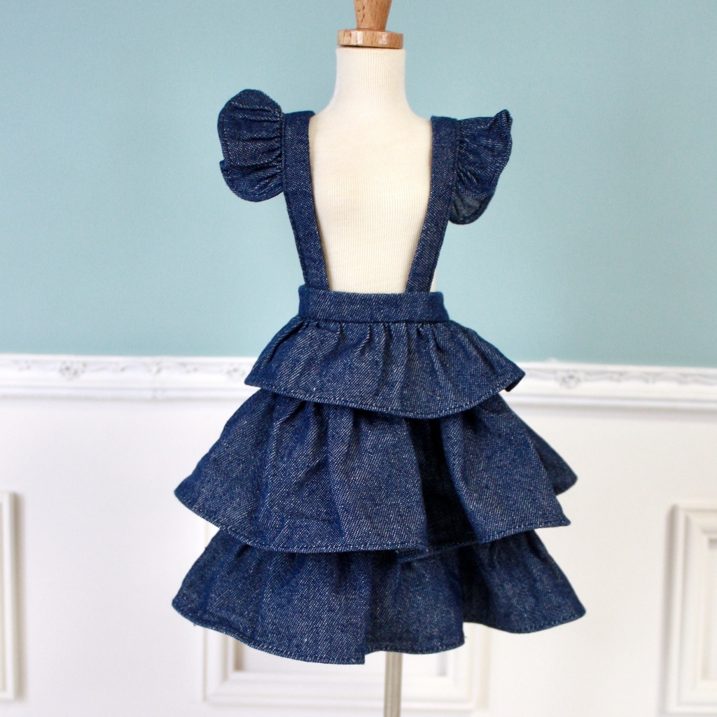 バックリボンフリルスカート【MSD/SDM】