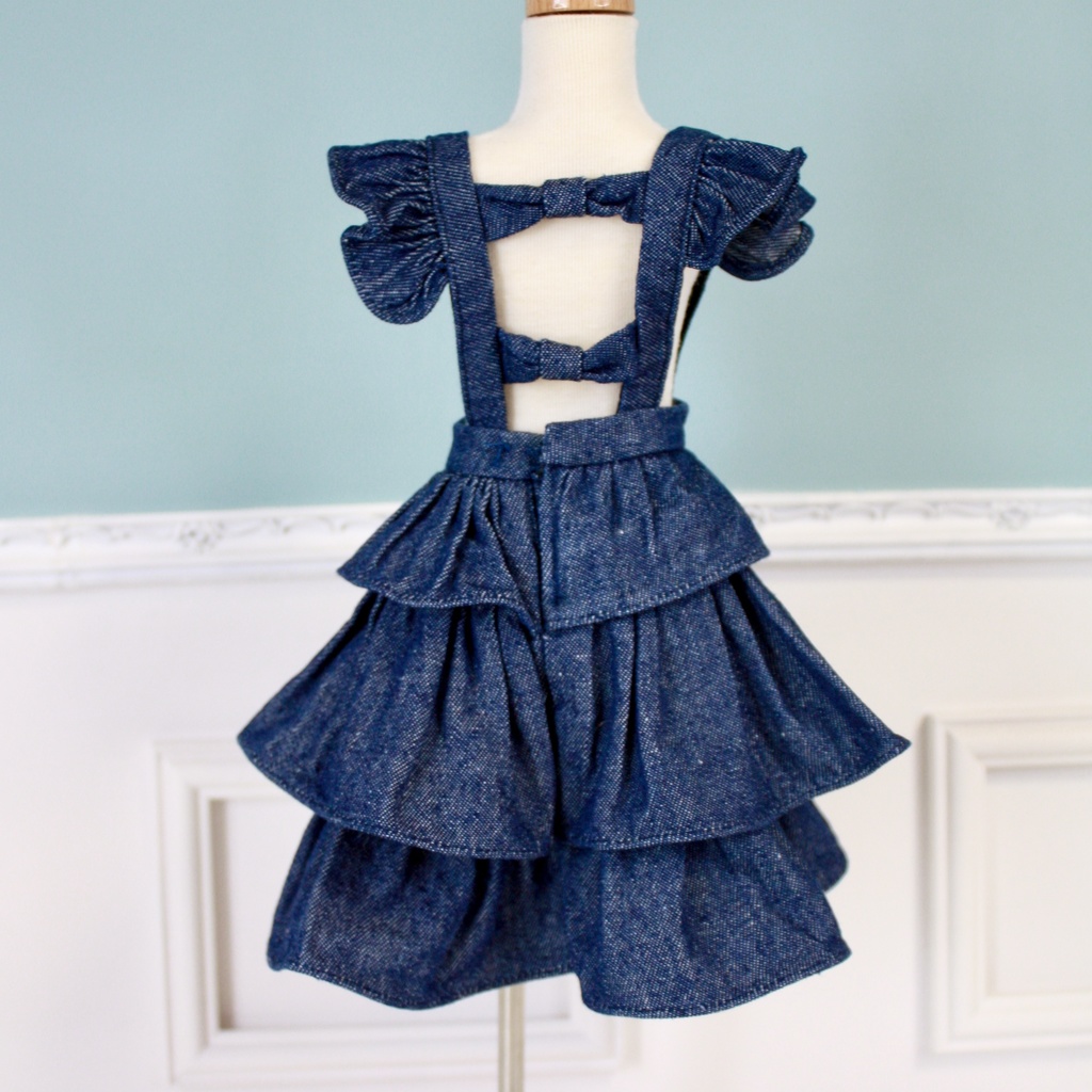 バックリボンフリルスカート【MSD/SDM】