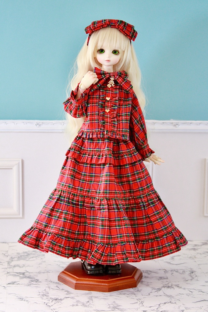 Romantic tartan  Emilyブラウス