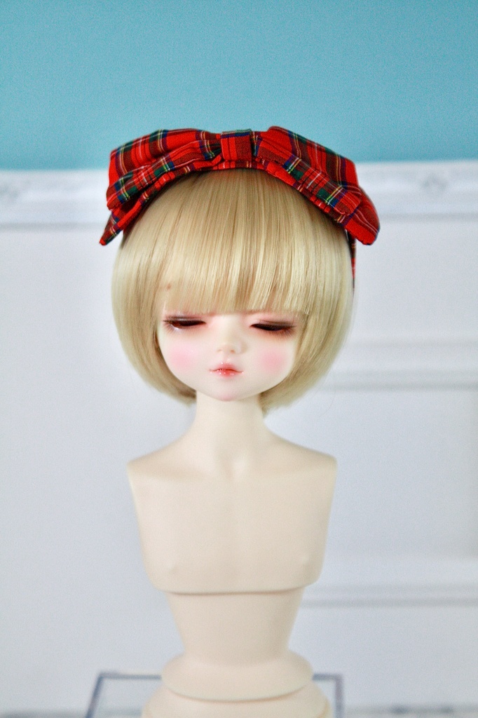 Romantic Tartan ベレー帽 / リボンカチューシャ