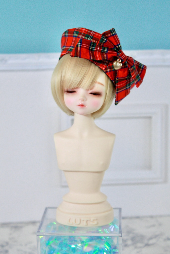 Romantic Tartan ベレー帽 / リボンカチューシャ