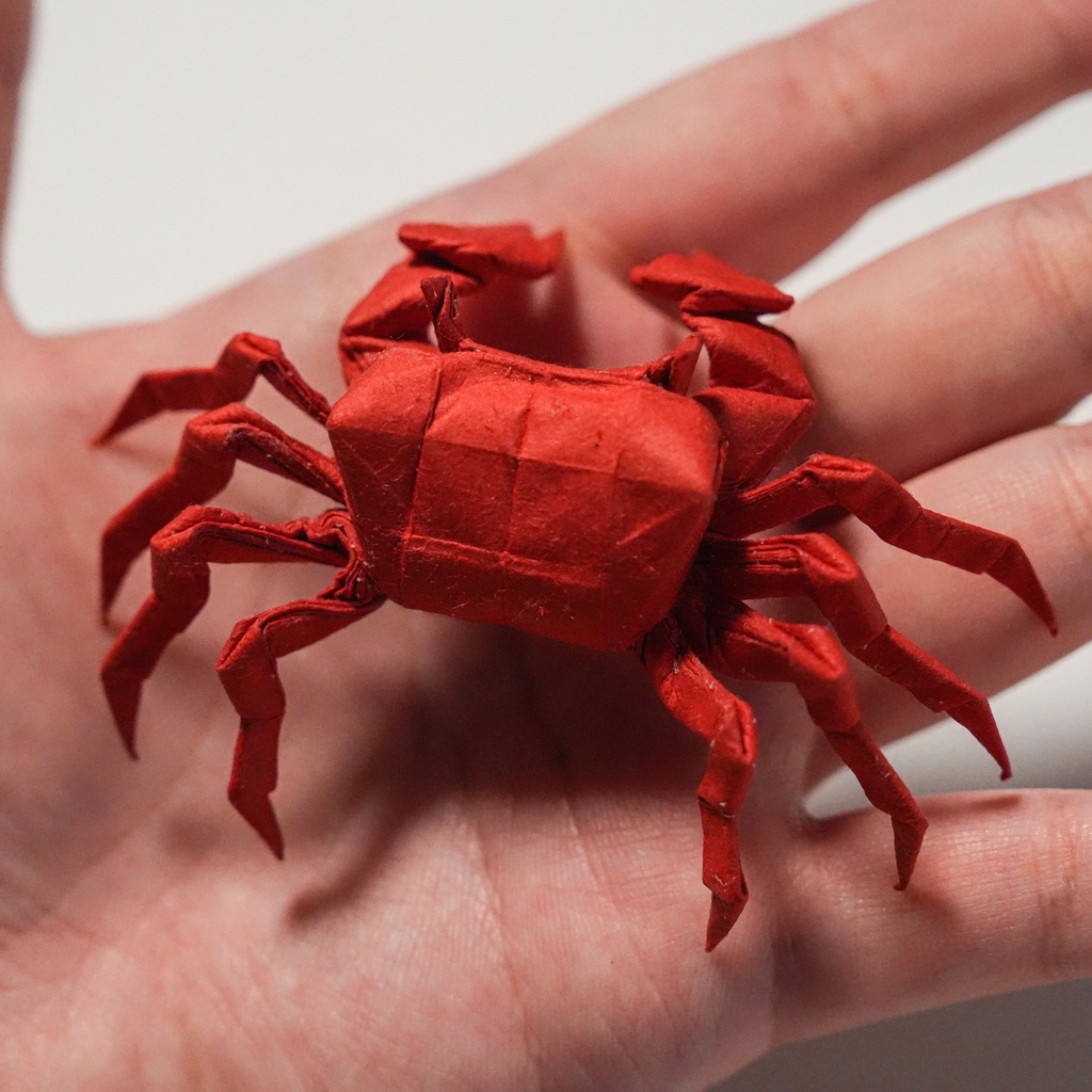 Red-clawed crab diagram