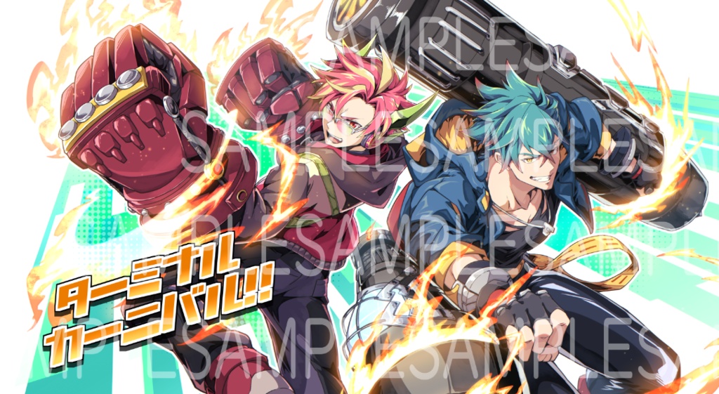 たみかに！！３イベント限定プレイマット