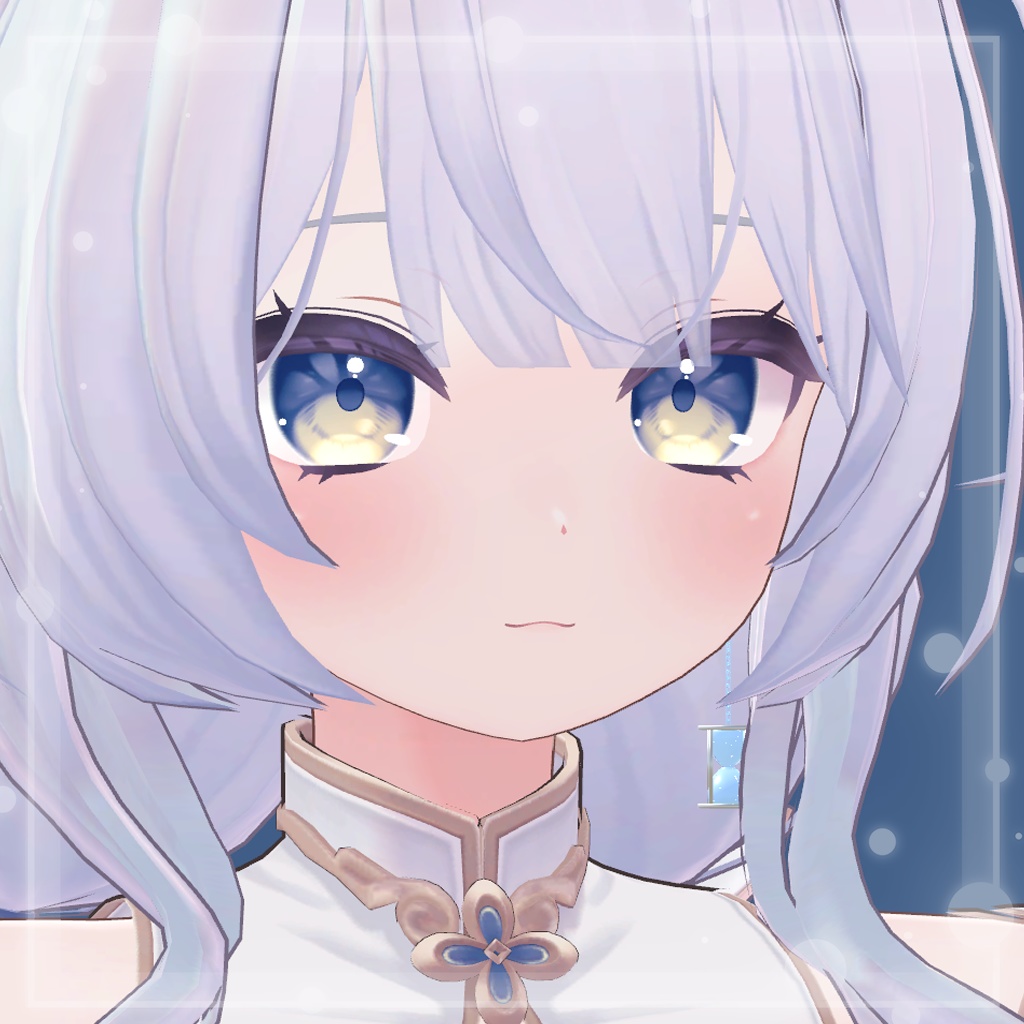 【PB対応】 VRCHAT向けアクセサリー~sunatokei_earring~