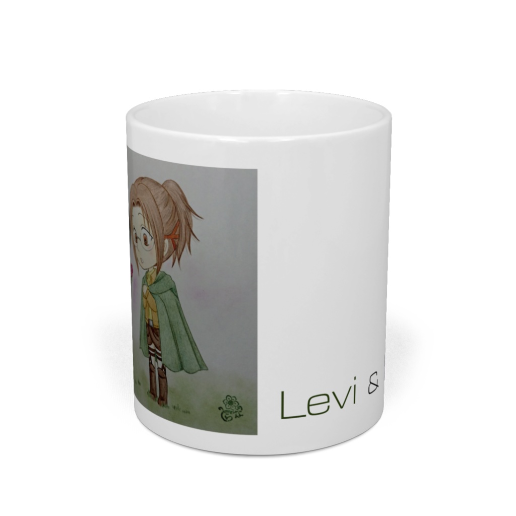 AOT マグカップ(リヴァイ&ハンジ)1