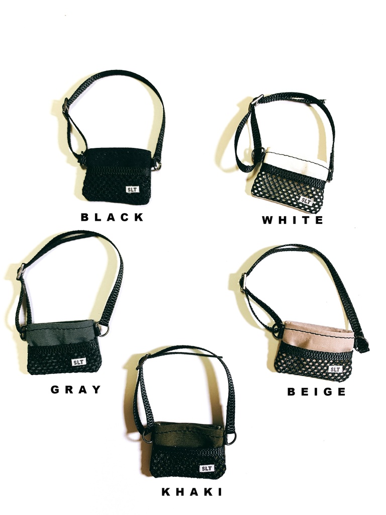 サコッシュ(グレー、ベージュ、カーキ)