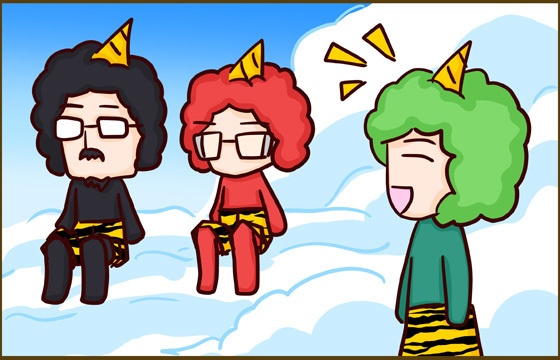 ほそえ80%OMY妄想4コマ