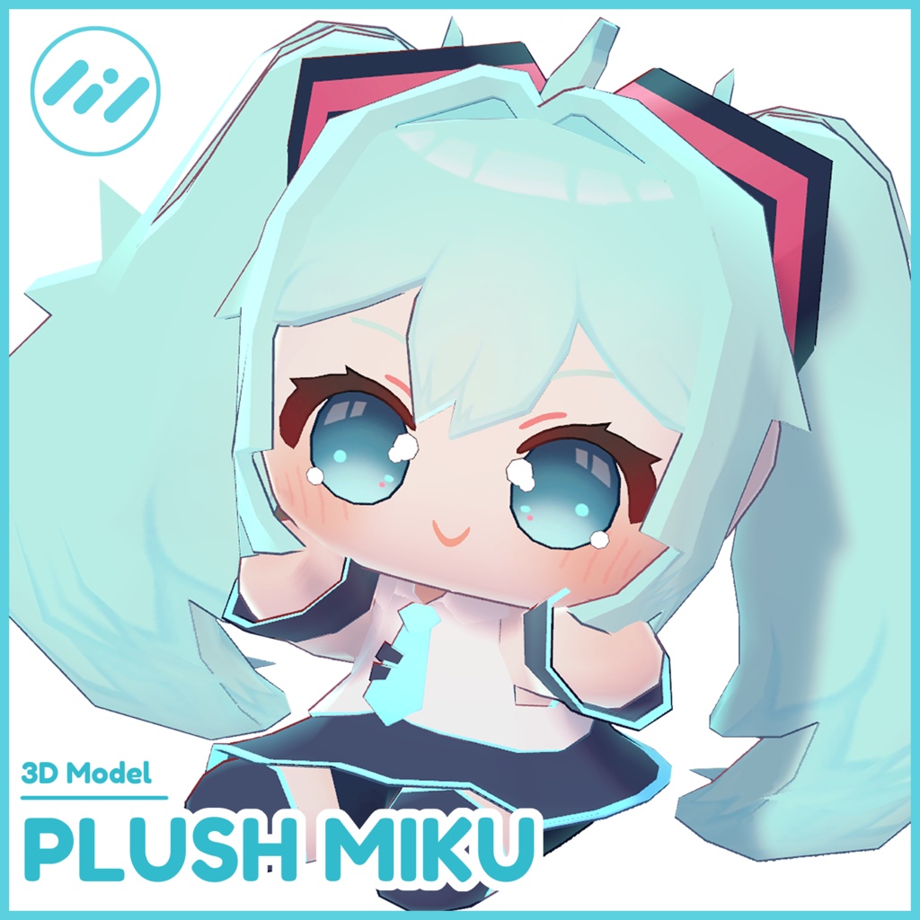 [VRC Avatar] Plush Miku