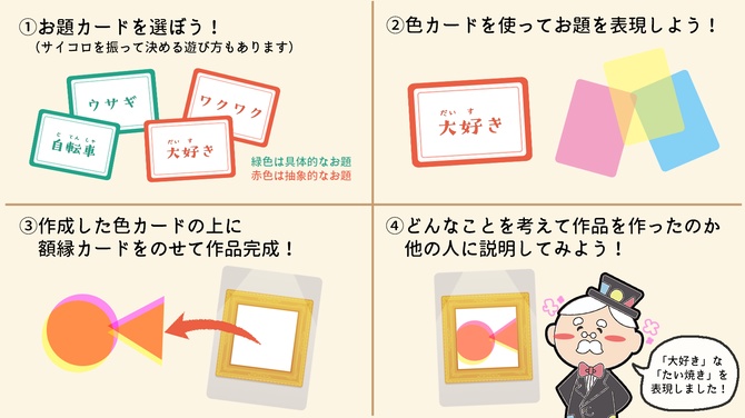 ボードゲーム 『 といろ美術館 』