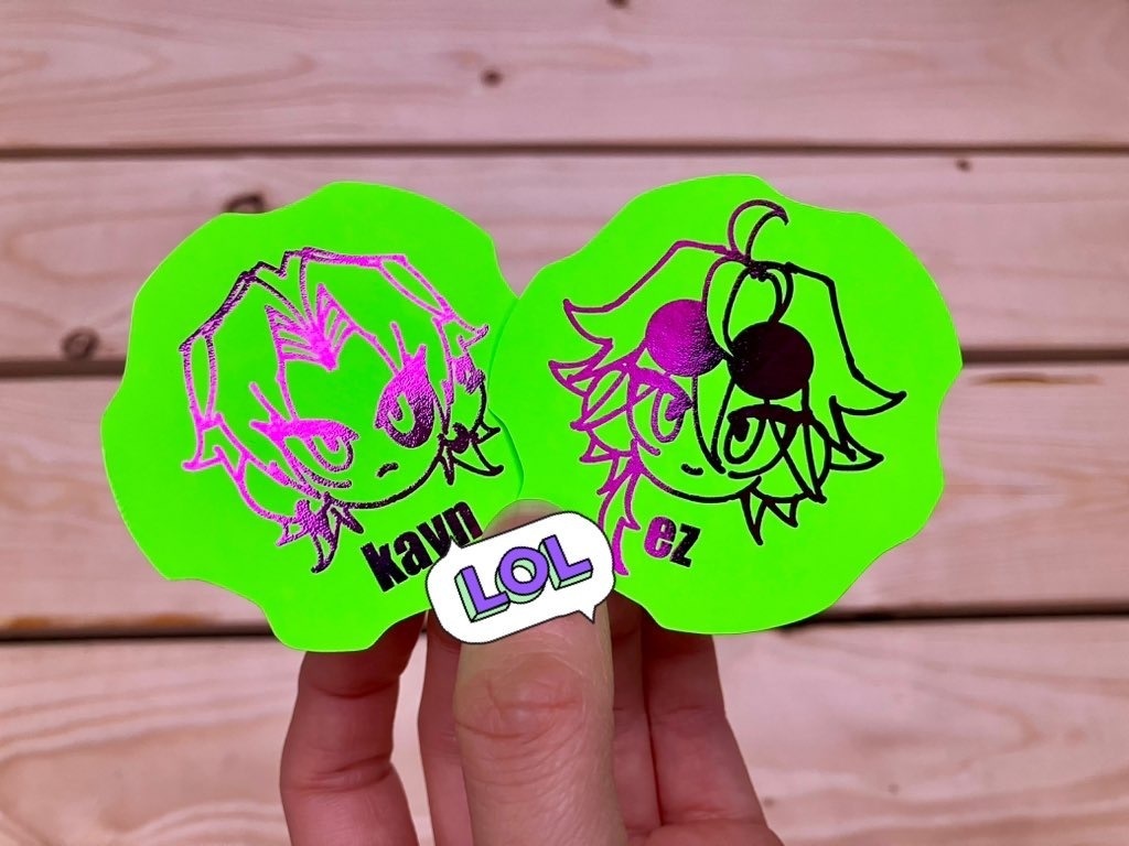 kayn/ezreal sticker