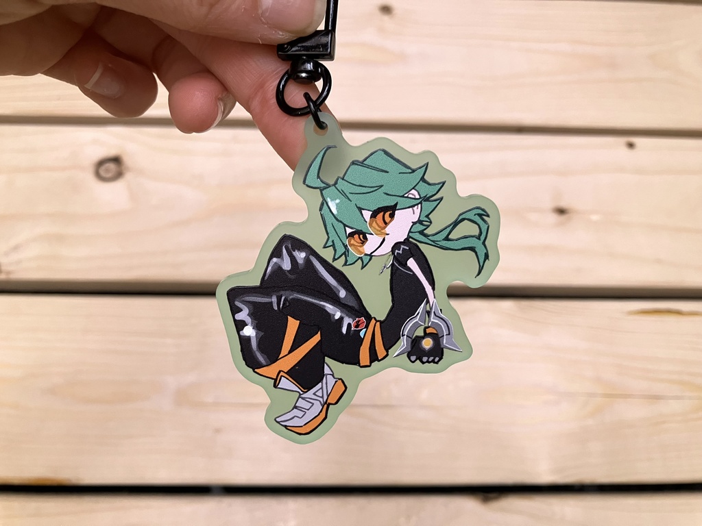 Ezreal Acryl Keychain