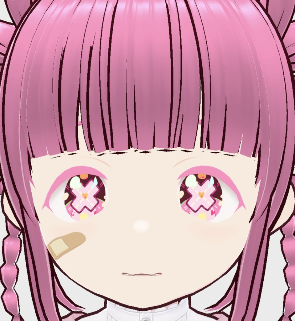 【無料素材】るきお式ばってんおめめ