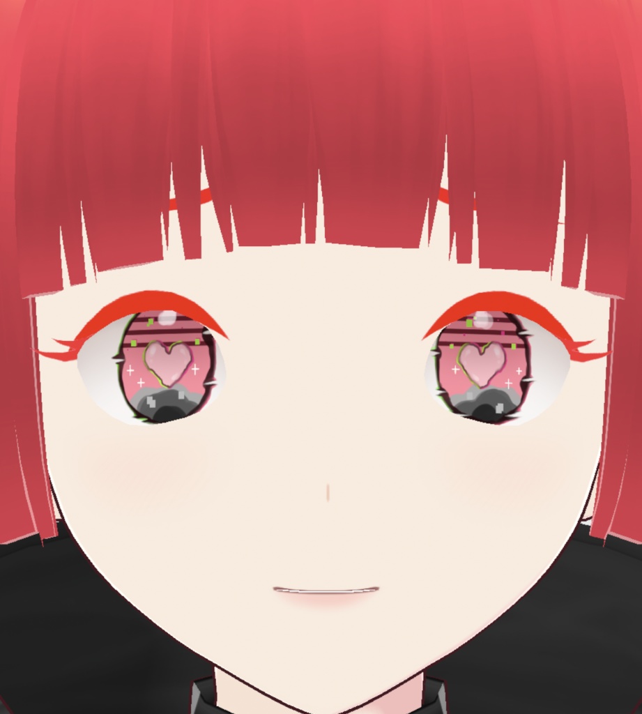 【無料素材】るきお式メンヘラハートおめめ