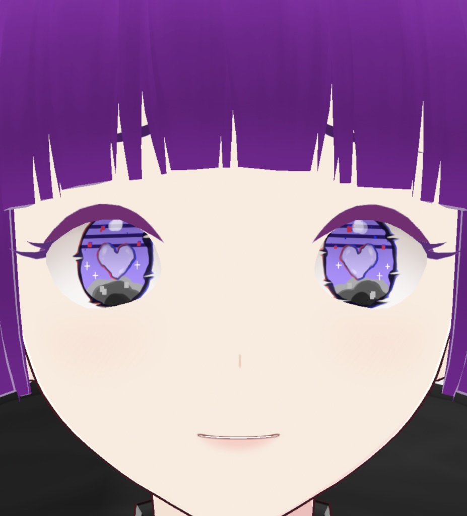 【無料素材】るきお式メンヘラハートおめめ