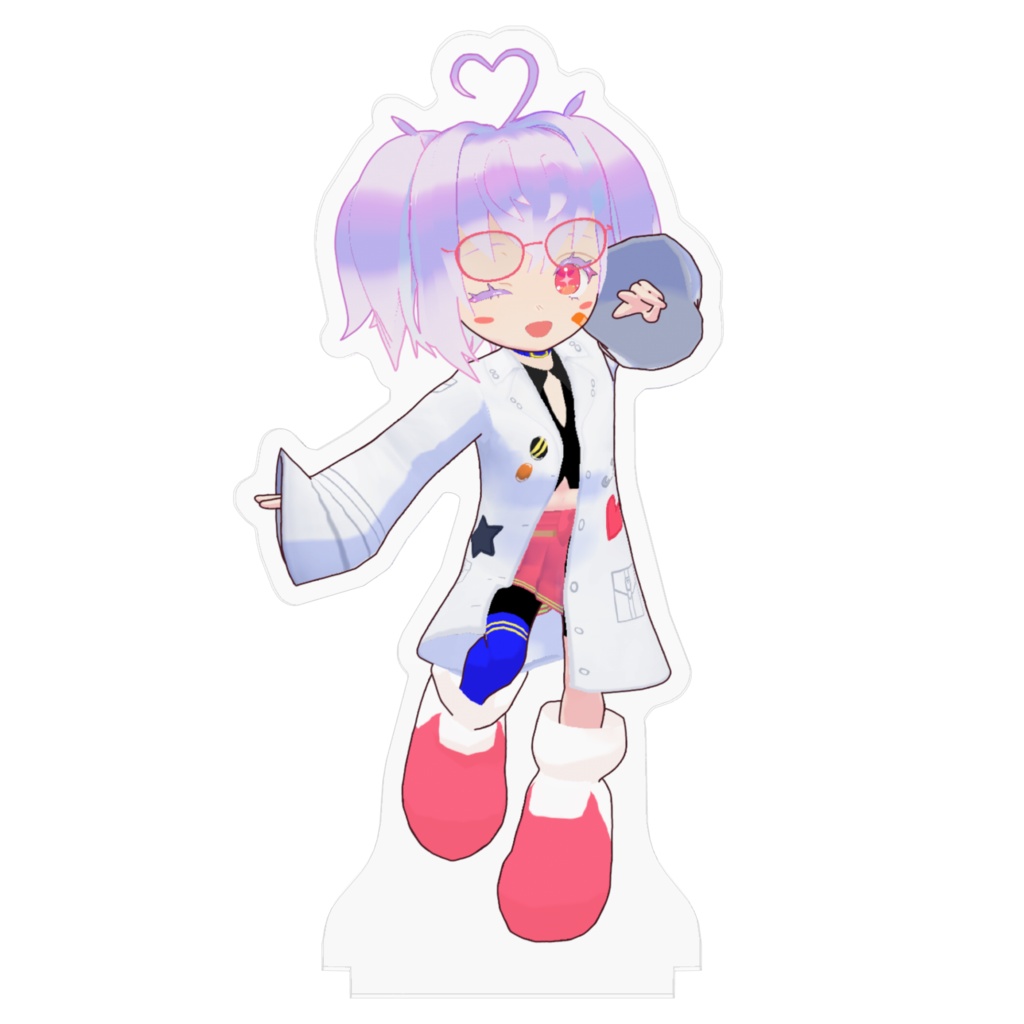 3Dるきおアクリルフィギュア