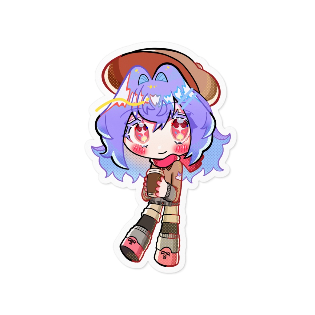 るきおステッカー 秋ver.