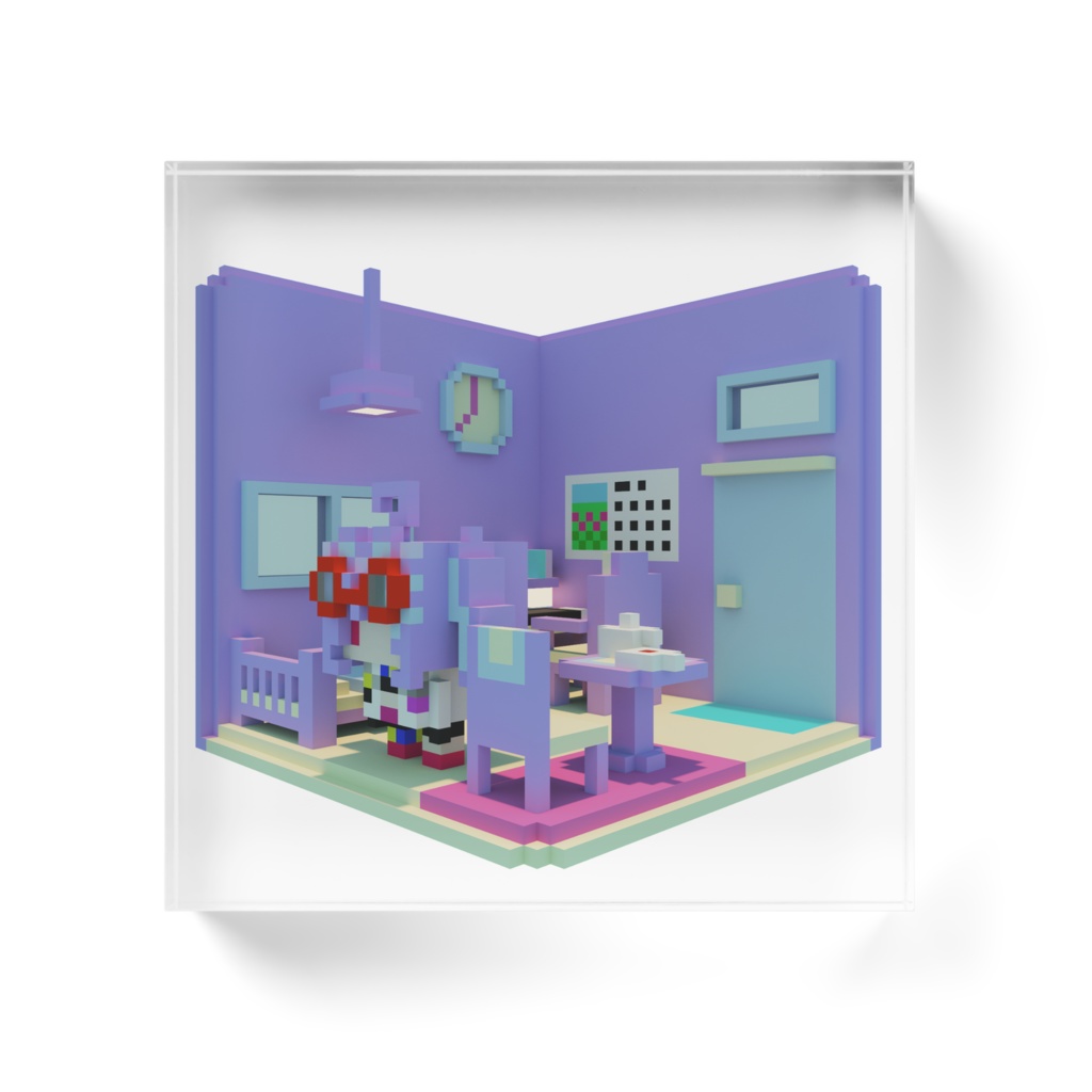 るきおの部屋 アクリルブロック