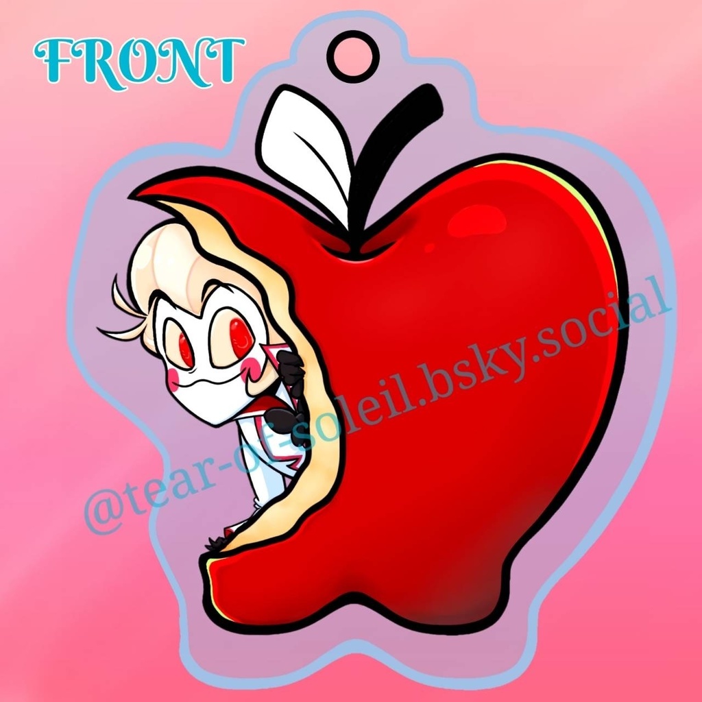 ハズビンホテル🍎ルシファー ひょこっとアクキー両面タイプ