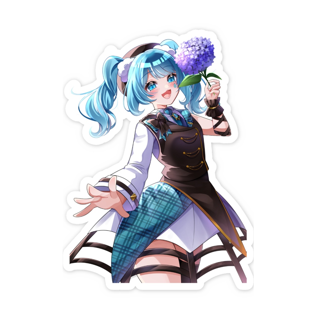 【雨瀬りあ 誕生日グッズ】スマホステッカー