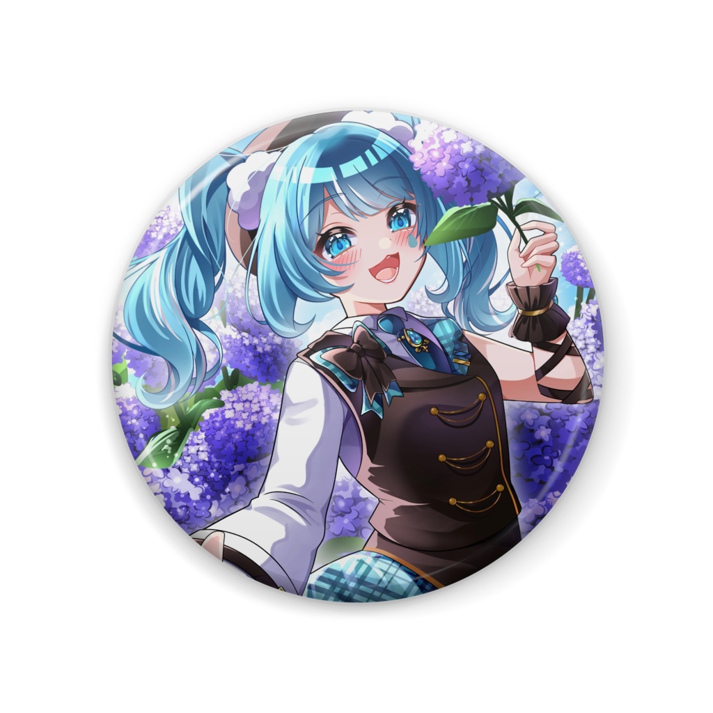 【雨瀬りあ 誕生日グッズ】缶バッジ