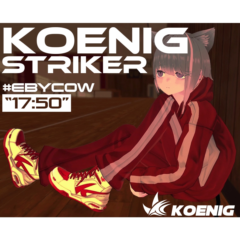 【複数アバター対応】STRIKER ONE アバタースニーカー