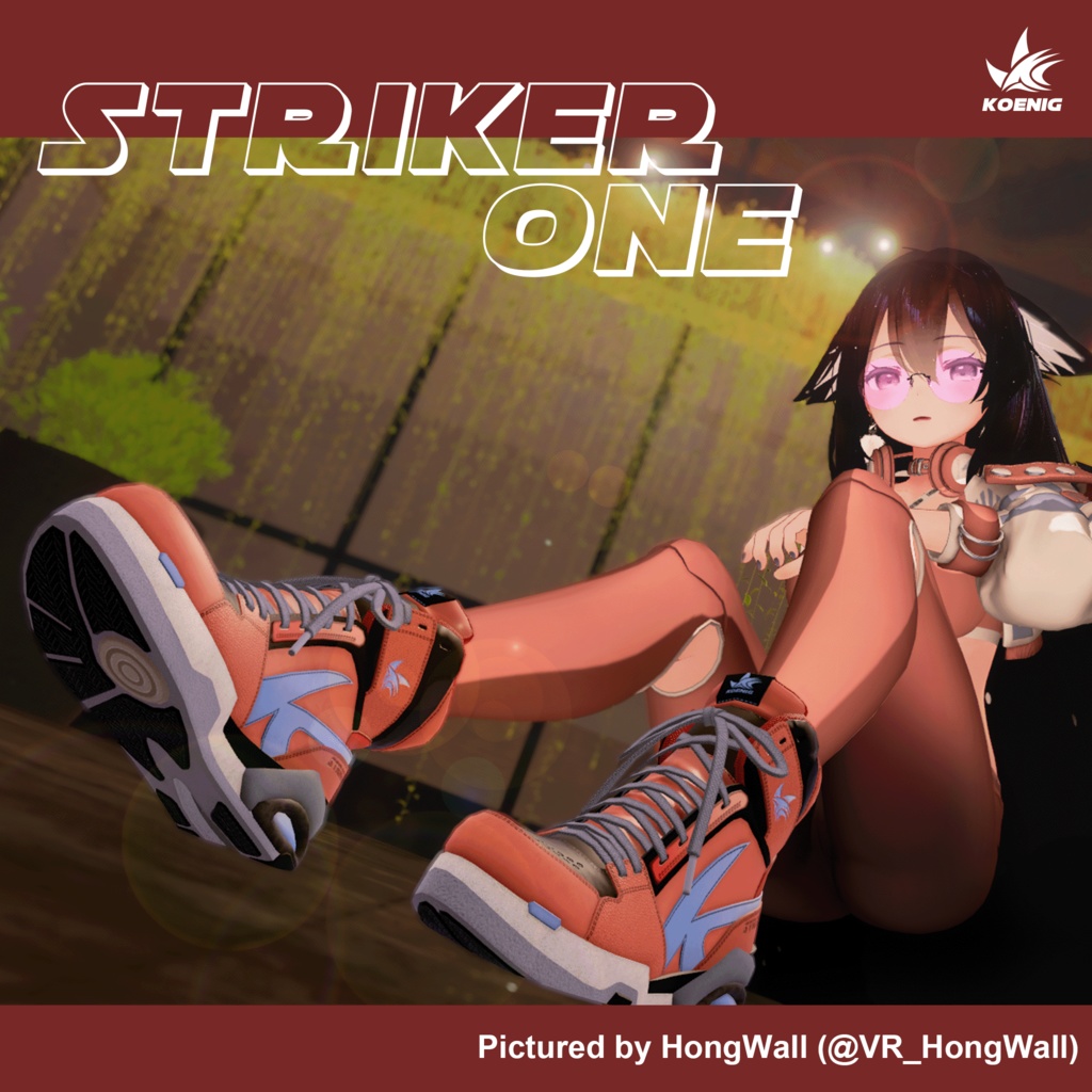 【複数アバター対応】STRIKER ONE アバタースニーカー