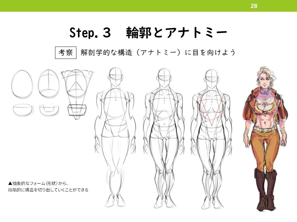 イラストのアタリにつかう!ジェスチャードローイング講座