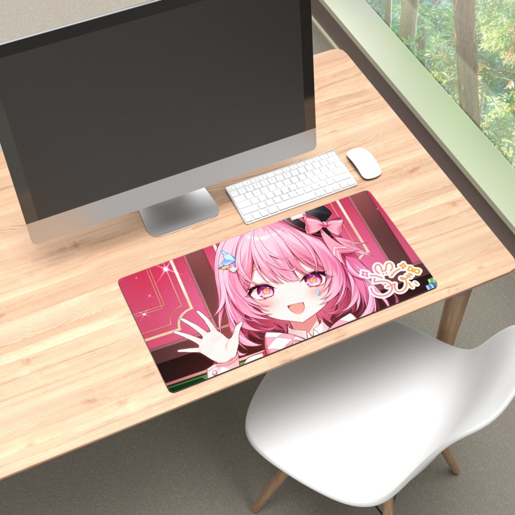 兎里神らびぃ Birthday Goods 2026 | プレイマット