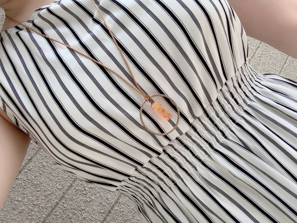 水晶のペンダント(古代人イメージ)