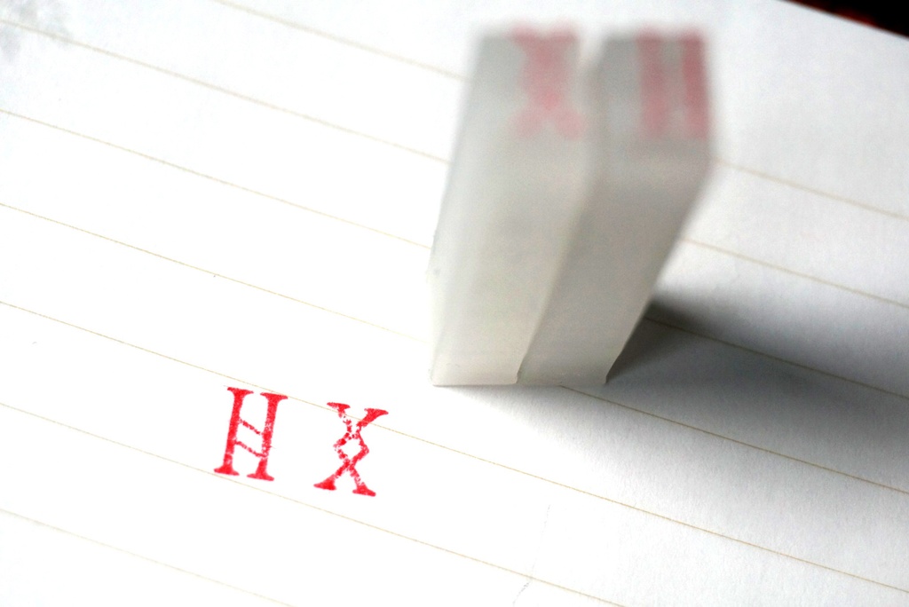 ルーン文字 活版印刷 活字サイズ スタンプ